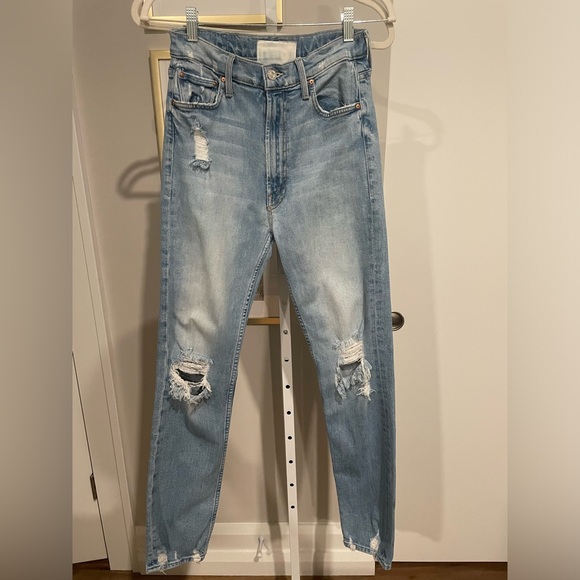 901. MOTHER Superior High Waisted Rider Skimp - The Confession - Picture 7 of 7